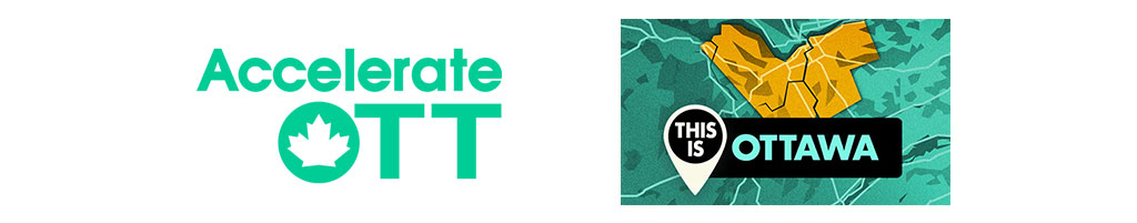 AccelerateOTT and This is Ottawa podcast logos